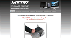 Desktop Screenshot of mc-edv.com