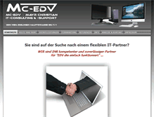 Tablet Screenshot of mc-edv.com